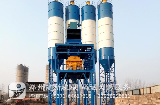 建新成套120混凝土攪拌站生產(chǎn)線(xiàn)設備駐扎山東菏澤