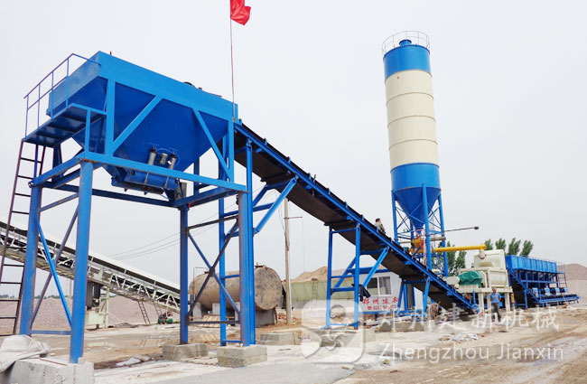 孟州淇縣時(shí)產(chǎn)600噸穩定土拌和站案例