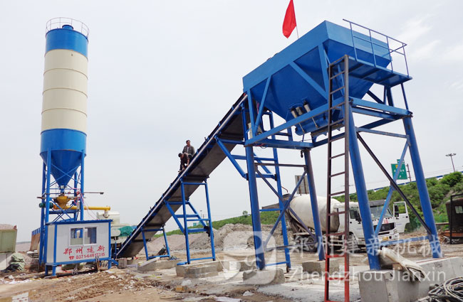 孟州淇縣時(shí)產(chǎn)600噸穩定土拌和站案例
