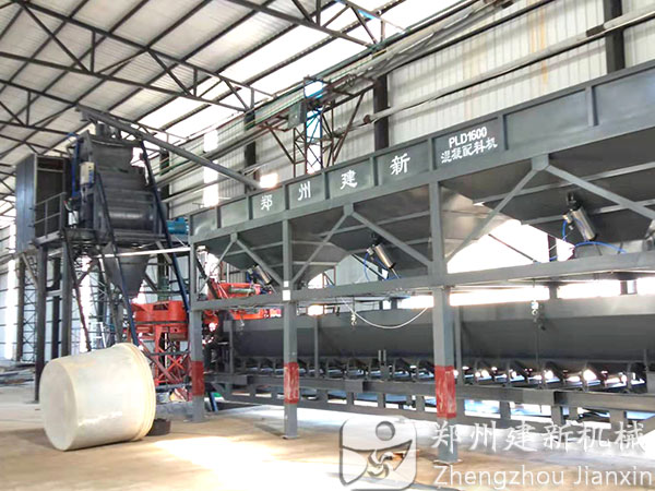 福州閩清縣35混凝土攪拌站安裝現場(chǎng)