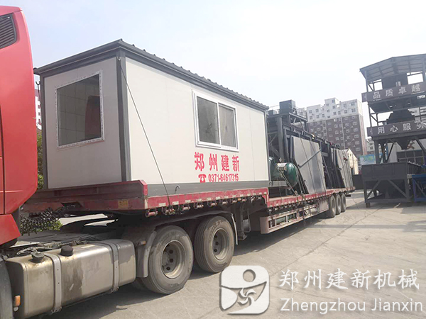  建新機械180混凝土攪拌站成功交付云南用戶(hù)