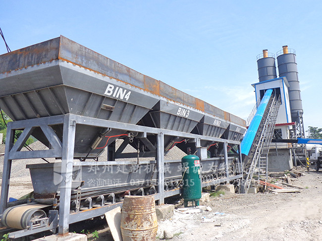 鄭州建新機械混凝土攪拌站設備客戶(hù)案例