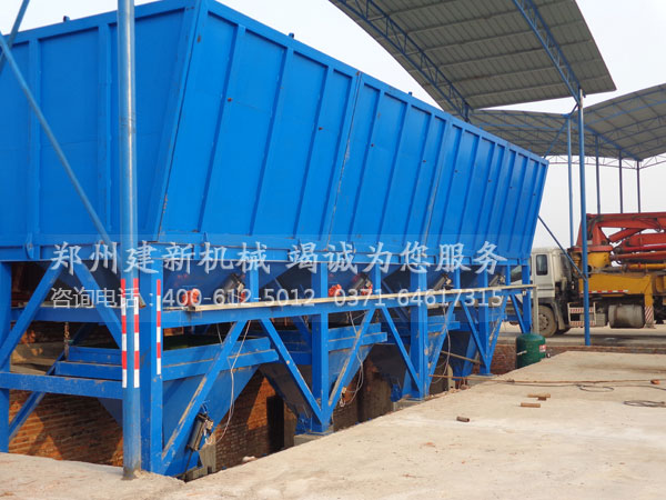 混凝土攪拌站設備骨料稱(chēng)量系統